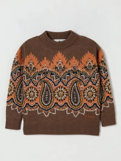Etro Paisley Jacquard Sweater In Animal Print