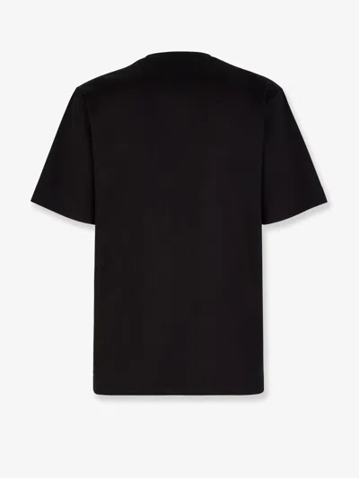 Fendi Black Cotton Jersey Oversized T-shirt
