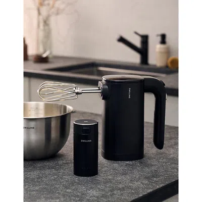 Zwilling J.a. Henckels Black Cordless Hand Mixer Set In Black