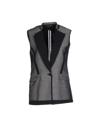 Cedric Charlier Blazer In Grey