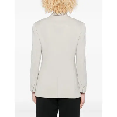Giorgio Armani Single-button Patch-pocket Blazer In White