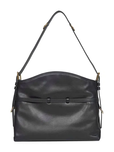 Givenchy Women Voyou Nano Bag In Polished Leather In Black