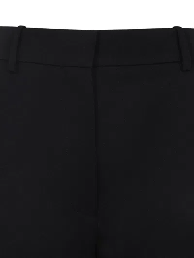 Givenchy Wool Trousers With Pleated Design And Button Detail In Animal Print