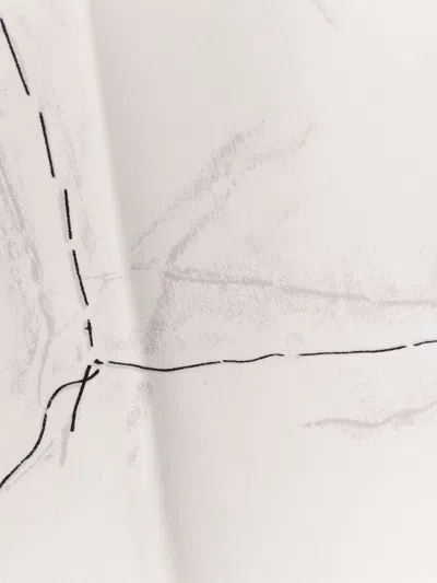 Givenchy Ribbed Crew-neck Cotton T-shirt With Graphic Print In White