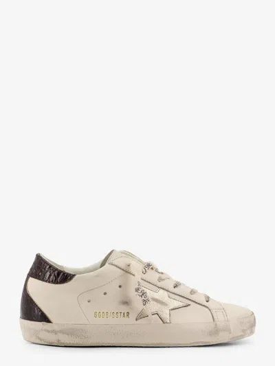 Golden Goose 20mm Super-star Leather Sneakers In Multi