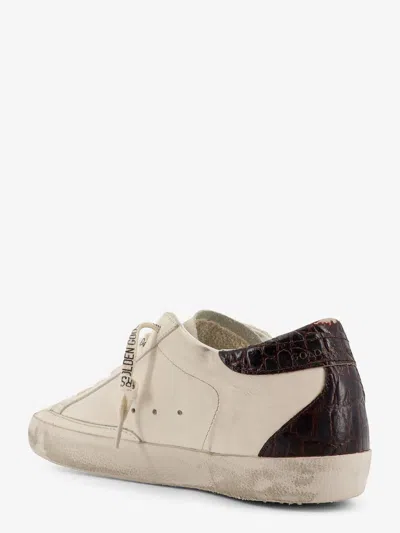 Golden Goose 20mm Super-star Leather Sneakers In Multi