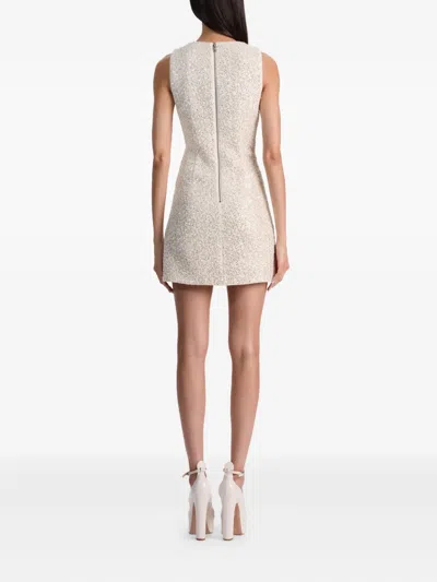 Alice And Olivia Alice + Olivia Cade Mini Dress In White