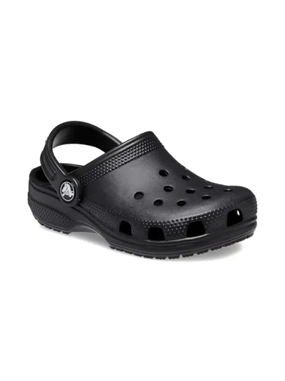 Crocs Kids Black Classic Clogs