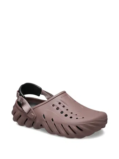 Crocs Echo Perforated-detail Clog Sandals In Multi