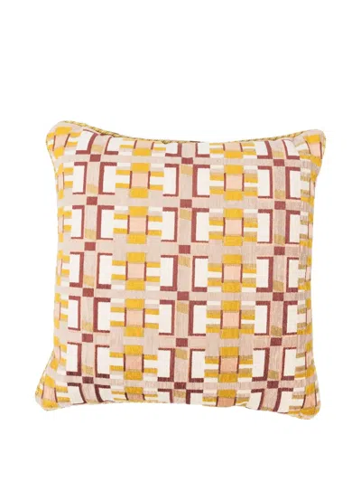 Soho Home Jasper Jacquard Cushion In Multi