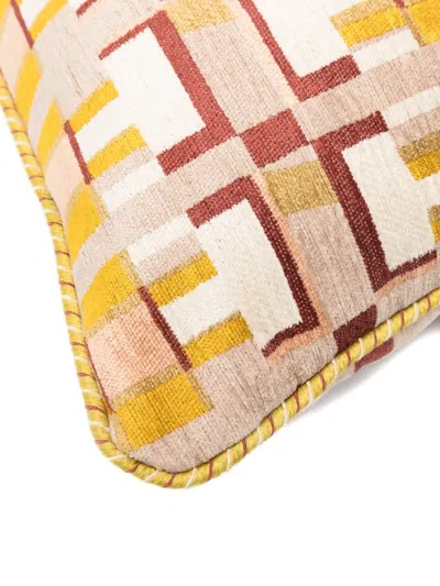 Soho Home Jasper Jacquard Cushion In Multi