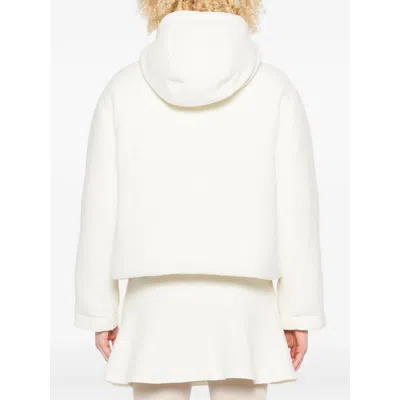 Gucci Hooded Puffer Jacket In White