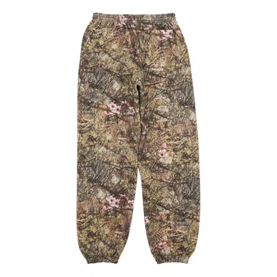 Sp5der Web Og "camo" Track Pants In Brown