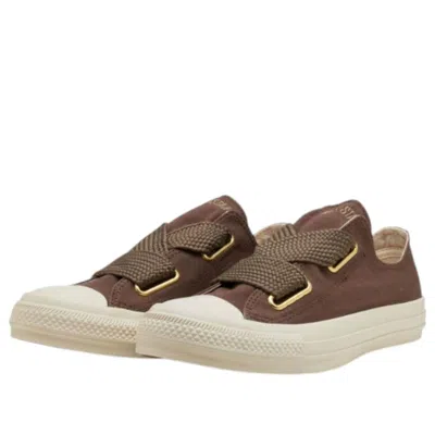 Converse (wmns)  All Star Ribbonlace Slip Ox 'dark Taupe' In Brown