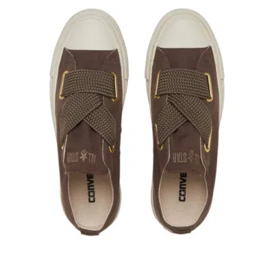 Converse (wmns)  All Star Ribbonlace Slip Ox 'dark Taupe' In Brown