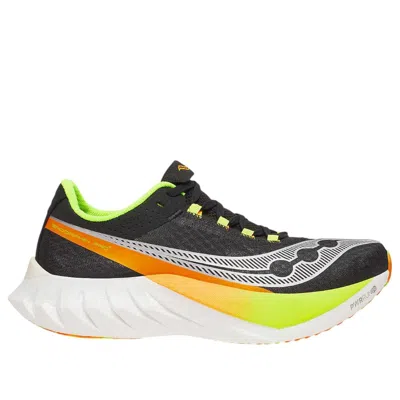 Saucony Endorphin Pro 4 Panelled Mesh Trainers In Black