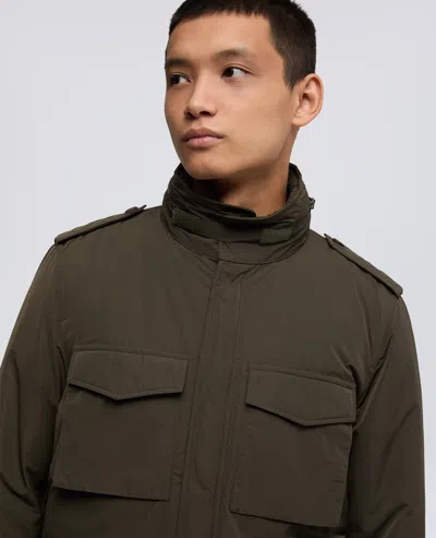 Aspesi Filed Jacket Mini Field Vento In Nylon - Militare In Green