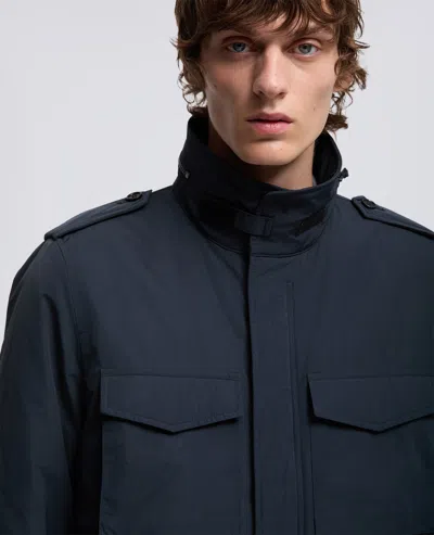 Aspesi Filed Jacket Mini Field Vento In Nylon - Navy In Blue