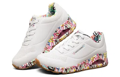 Skechers (wmns) James Goldcrown X  Uno Low Running Shoes White In Multi