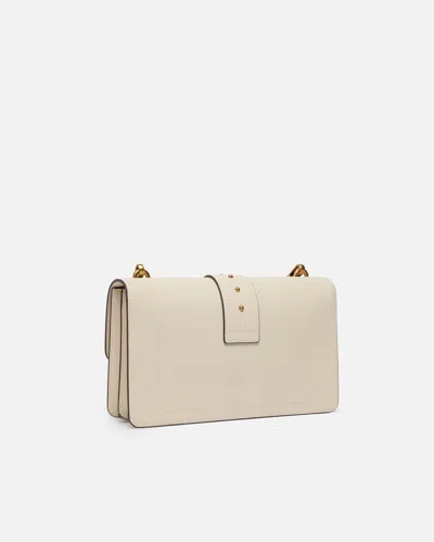 Pinko Love Bag One Medium Handbag In Leather In Multi