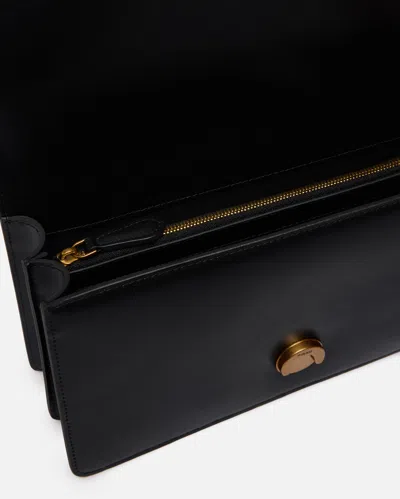 Pinko Love Bag One Medium Handbag In Leather In Black