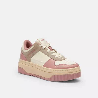 Coach Platform Sneaker In Pink