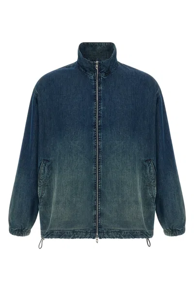 Diesel Jacket In Recycled Nylon Taslan In Black