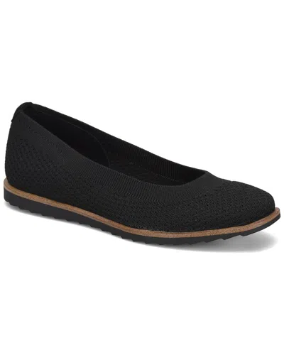 Comfortiva Rena Knit Flat In Black