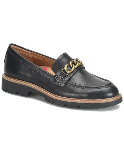 Comfortiva Linz Lug Sole Loafer In Black