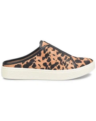Söfft Beekon Leather Sneaker In Animal Print