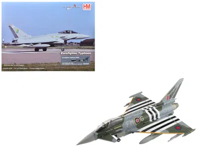 Hobby Master Euro Typhoon Fgr4 Aircraft "zj913 Fm-g" (2024) British Royal Air Force "air Power Series" 1/72 Dieca In Gray