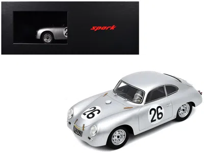 Spark Porsche 356 #26 Max Nathan - Helmut 'helm' Glockler "porsche Kg" "24 Hours Of Le Mans" (1956) With A In Gray
