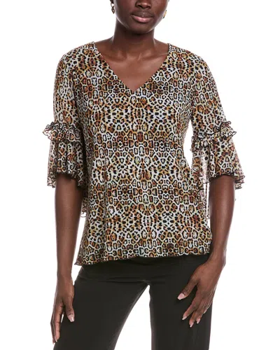 Sara Campbell Sylvie Top In Brown