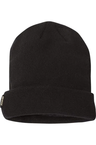 Dri Duck 12 Basecamp Performance Knit Beanie In Black