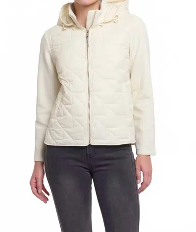 Rino And Pelle Gisela Hooded Jacket In Birch In Gray