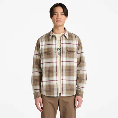 Timberland Men's Plaid Overshirt In Pattern