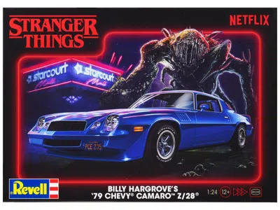 Revell Level 4 Model Kit Billy Hargroveâ€s 1979 Chevrolet Camaro Z/28 "stranger Things" (2016-current) Tv S In Multi