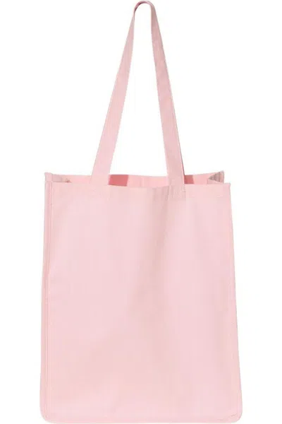 Q-tees 27l Jumbo Shopping Bag In Pink