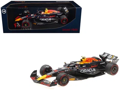 Minichamps Red Bull Racing Rb20 #11 Sergio Perez "oracle" 2nd Place F1 Formula One "bahrain Gp" (2024) With Dri In Multi