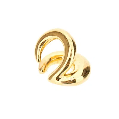 Panconesi Blow Up Cuff Earring In Gold
