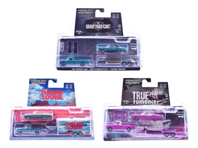 Greenlight Hollywood Hitch & Tow Series 13 Set Of 3 Pieces 1/64 Diecast Model Cars By  In Multi