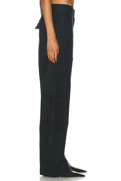 Acne Studios Pytail Trouser In Black