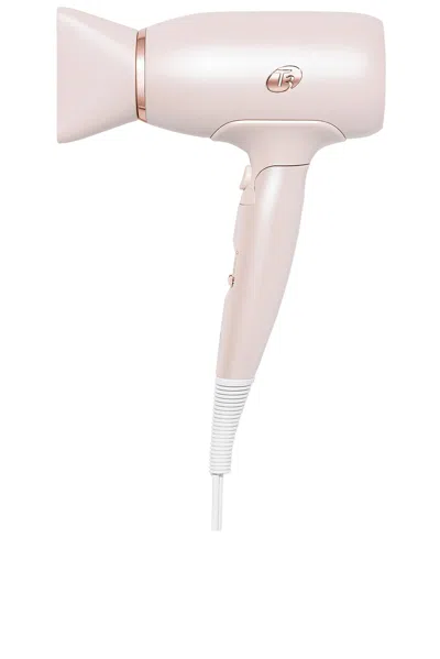T3 Afar Lightweight Travel Size Hair Dryer In Satin Blush