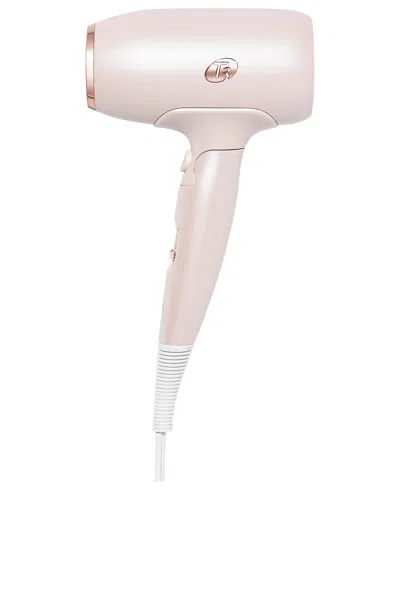 T3 Afar Lightweight Travel Size Hair Dryer In Satin Blush
