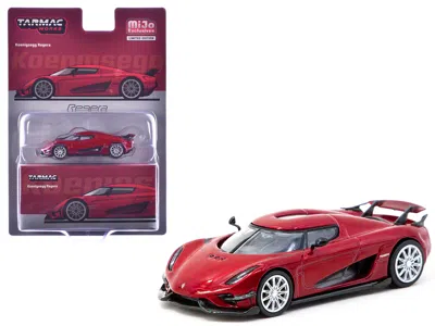 Tarmac Works Koenigsegg Regera Red Metallic "global64" Series 1/64 Diecast Model By  In Multi