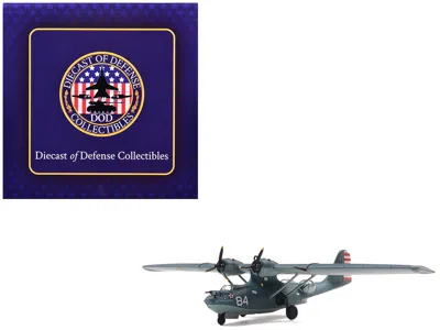 Diecast Of Defence Collectibles Consolidated Pby-5a Catalina Aircraft "united States Navy" 1/144 Diecast Model By Diecast Of Defense In Multi