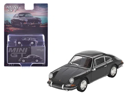 Mini Gt 1964 Porsche 911 Slate Gray Limited Edition 1/64 Diecast Model Car By  In Black