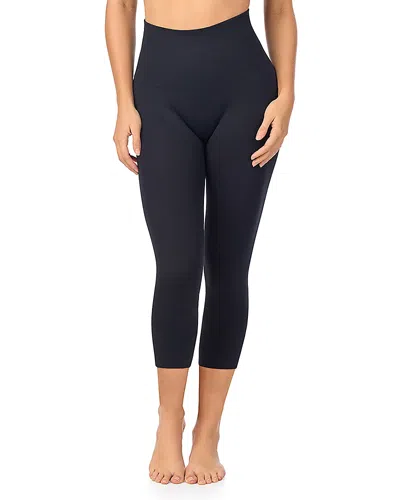 Le Mystere Seamless Comfort 3/4 Leggings In Black