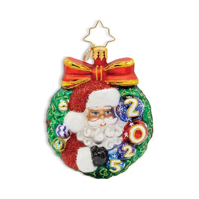 Christopher Radko Smiling Through 2025 Gem Ornament