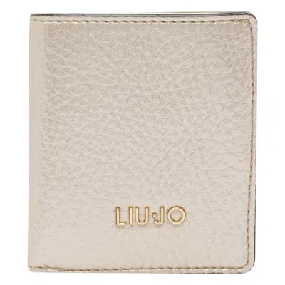 Liu •jo Textured Zip Wallet And External Purse In White